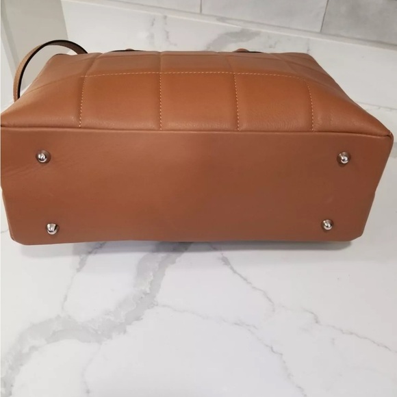 NWT 🇮🇹 AB A. Bellucci Brown Leather Shoulder Crossbody Bag Made in Italy 🇮🇹 - Picture 9 of 15